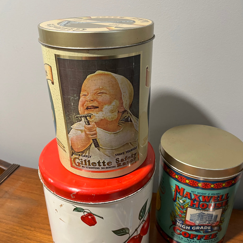 D326 Vintage Grouping (tins and more)