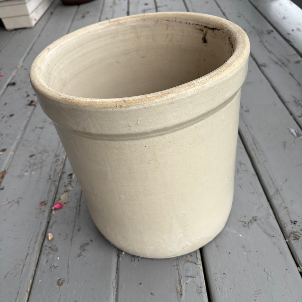 B131 Vintage #3 Medalta Potteries Stoneware Crock