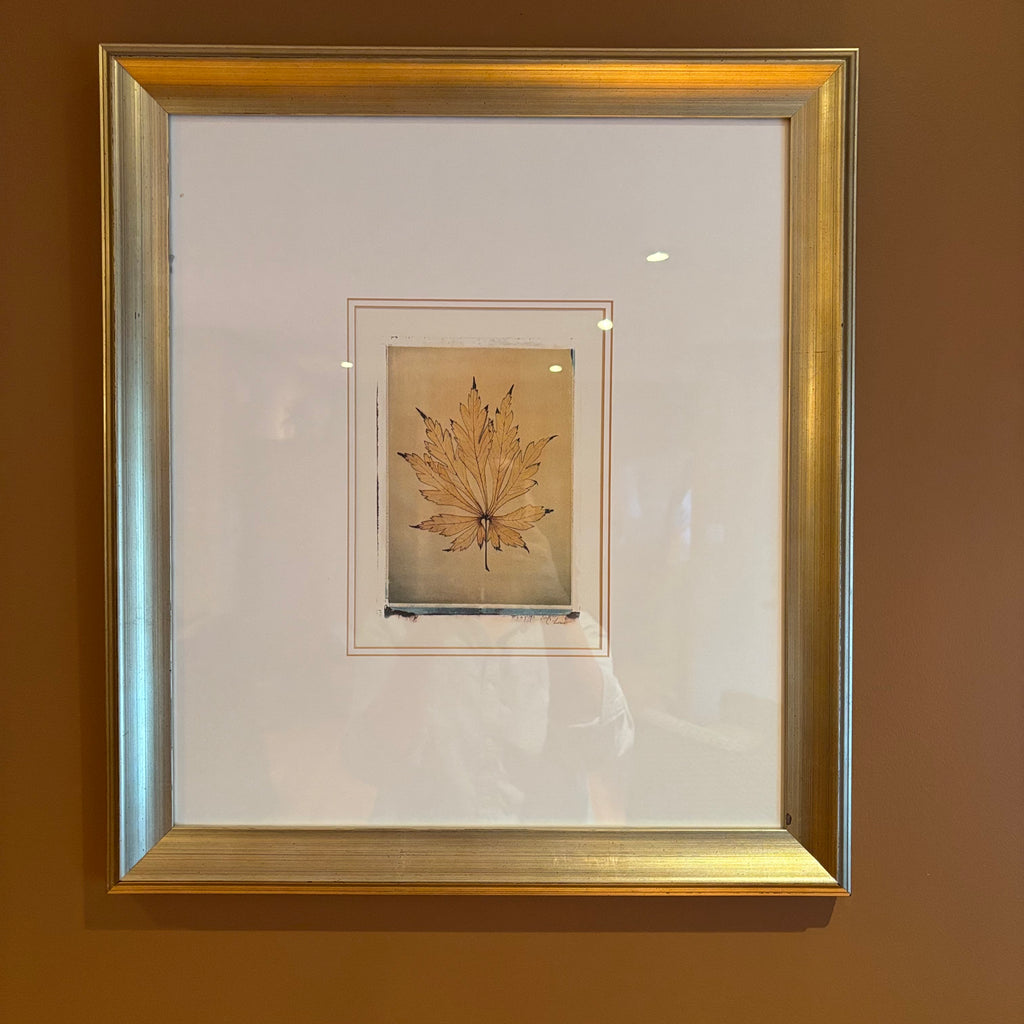 R117 Framed leaf print (20" x 23")