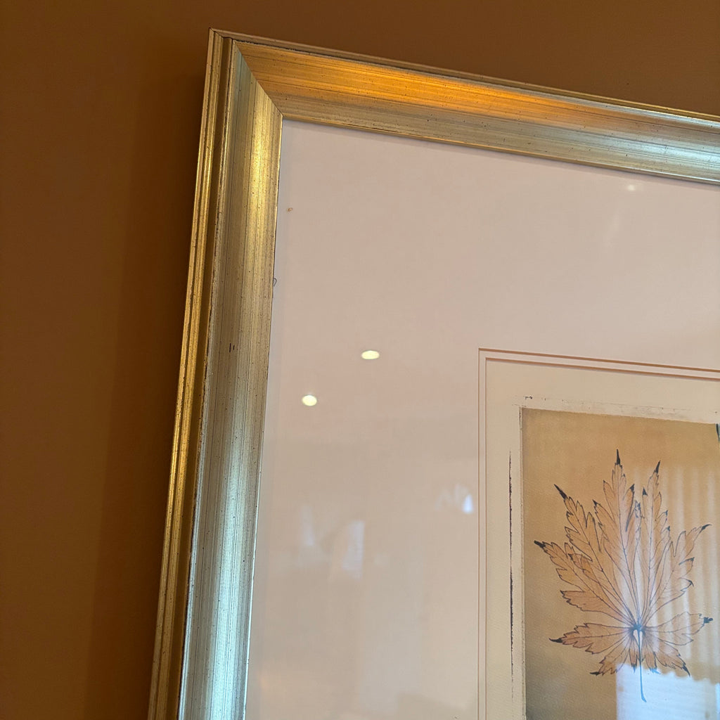 R117 Framed leaf print (20" x 23")