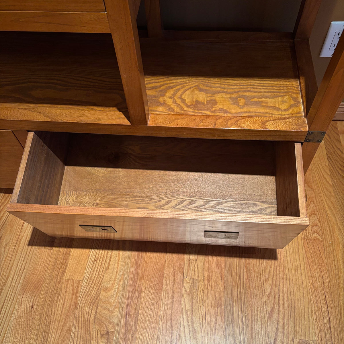 R115A Reclaimed elm Samurai bookcase