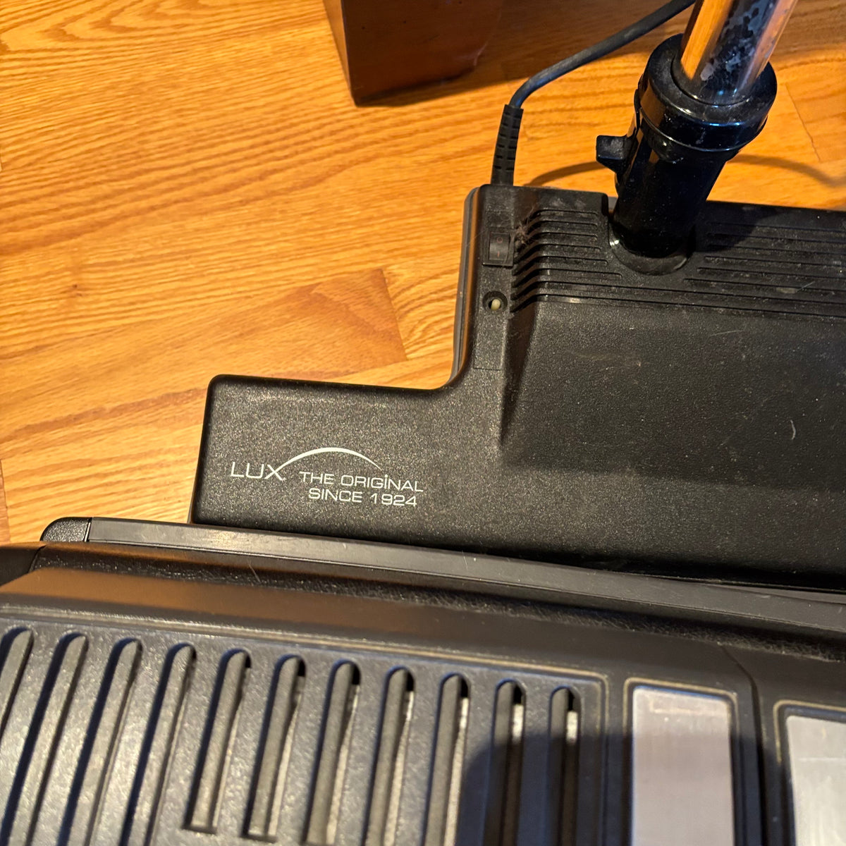 R123 Aerus Lux Classic canister vacuum with attachments