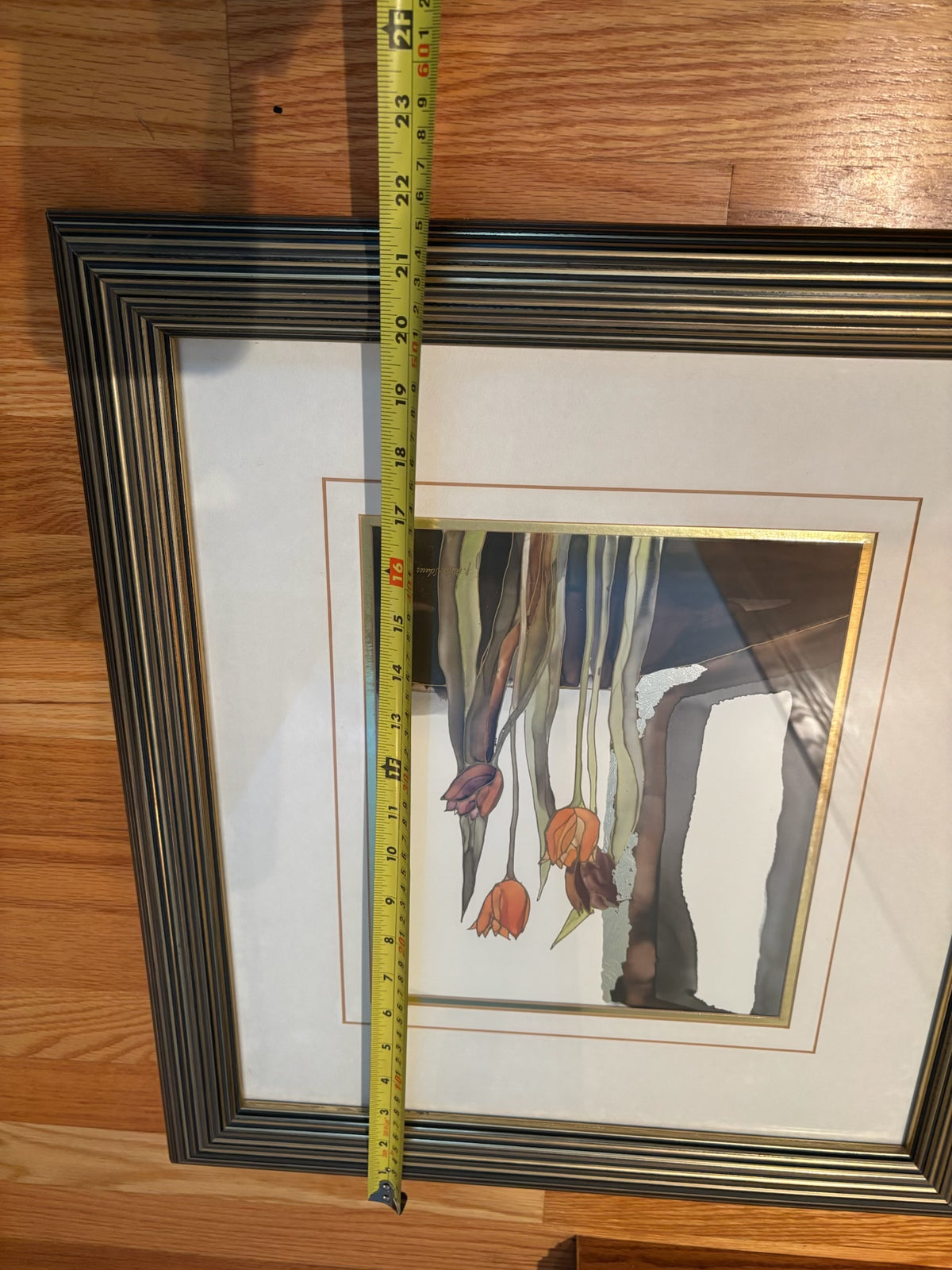 R207 Set of 2 Jutta Ritter-Scherer floral prints (19" x 21")