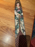 R208 Set of 3 Wooden Painted wall hangings