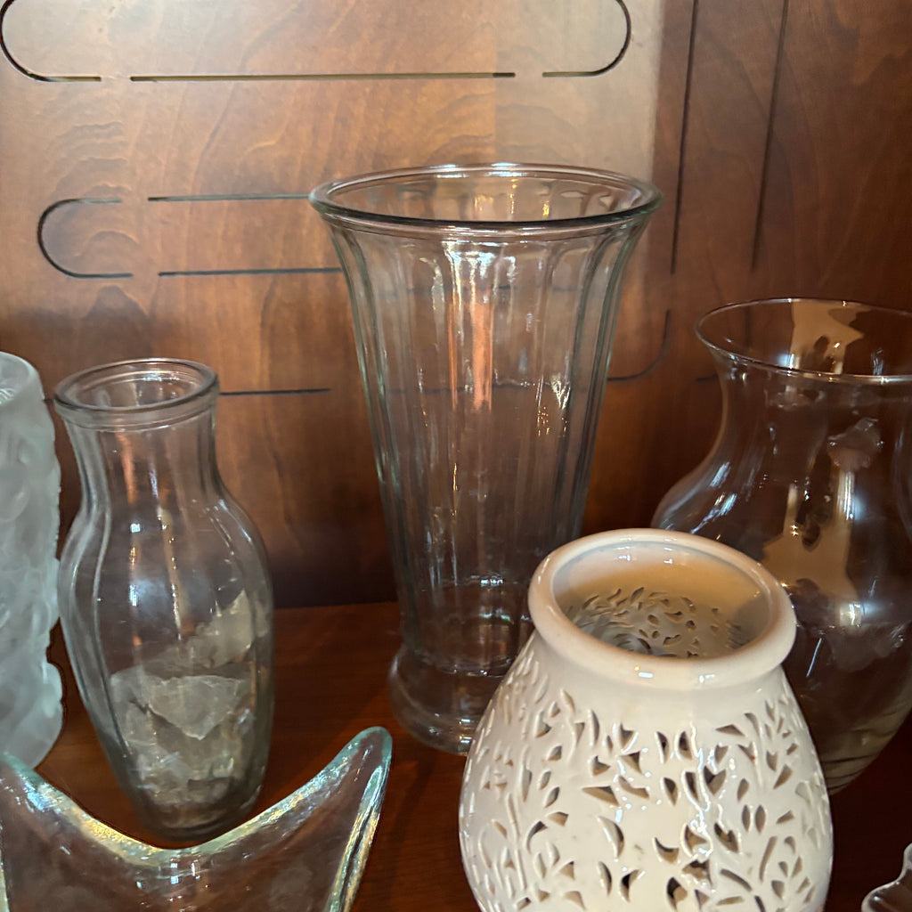 R128 Glass and more Grouping (vases and more)
