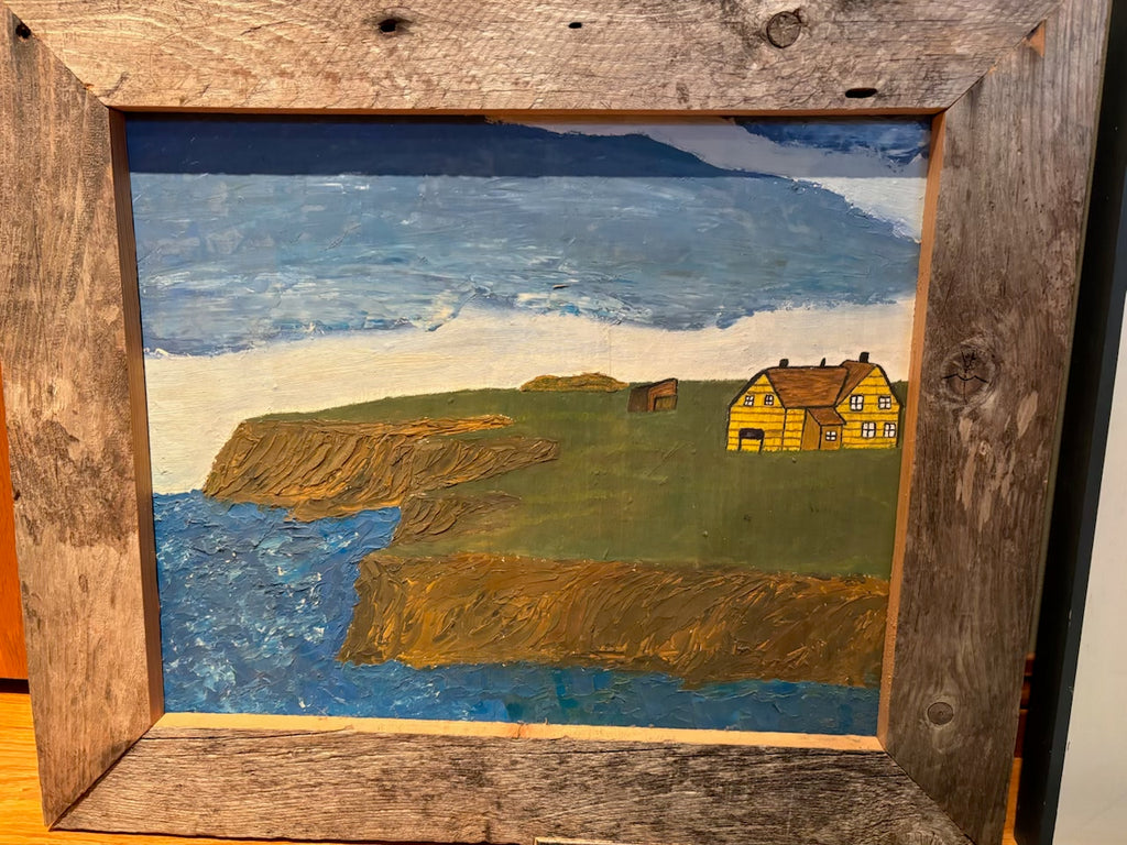 R211 Set of 3 framed landscape artworks