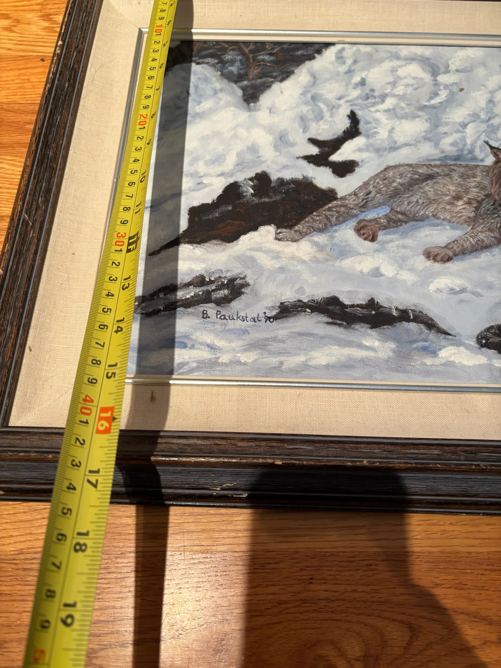 R211 Set of 3 framed landscape artworks