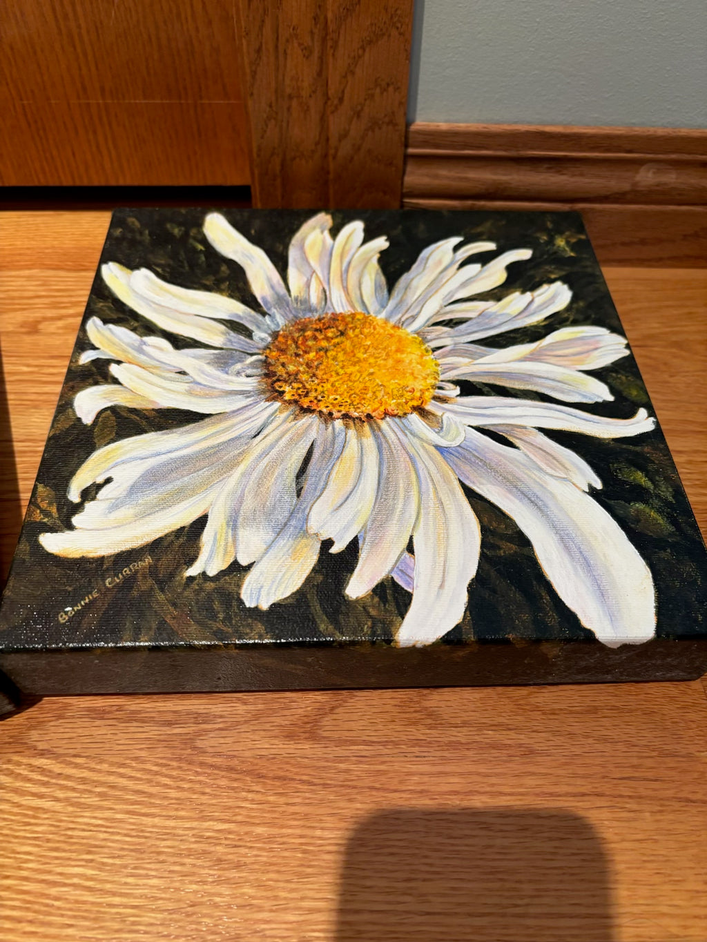 R212 Set of 3 floral plaques (daisy and lily)