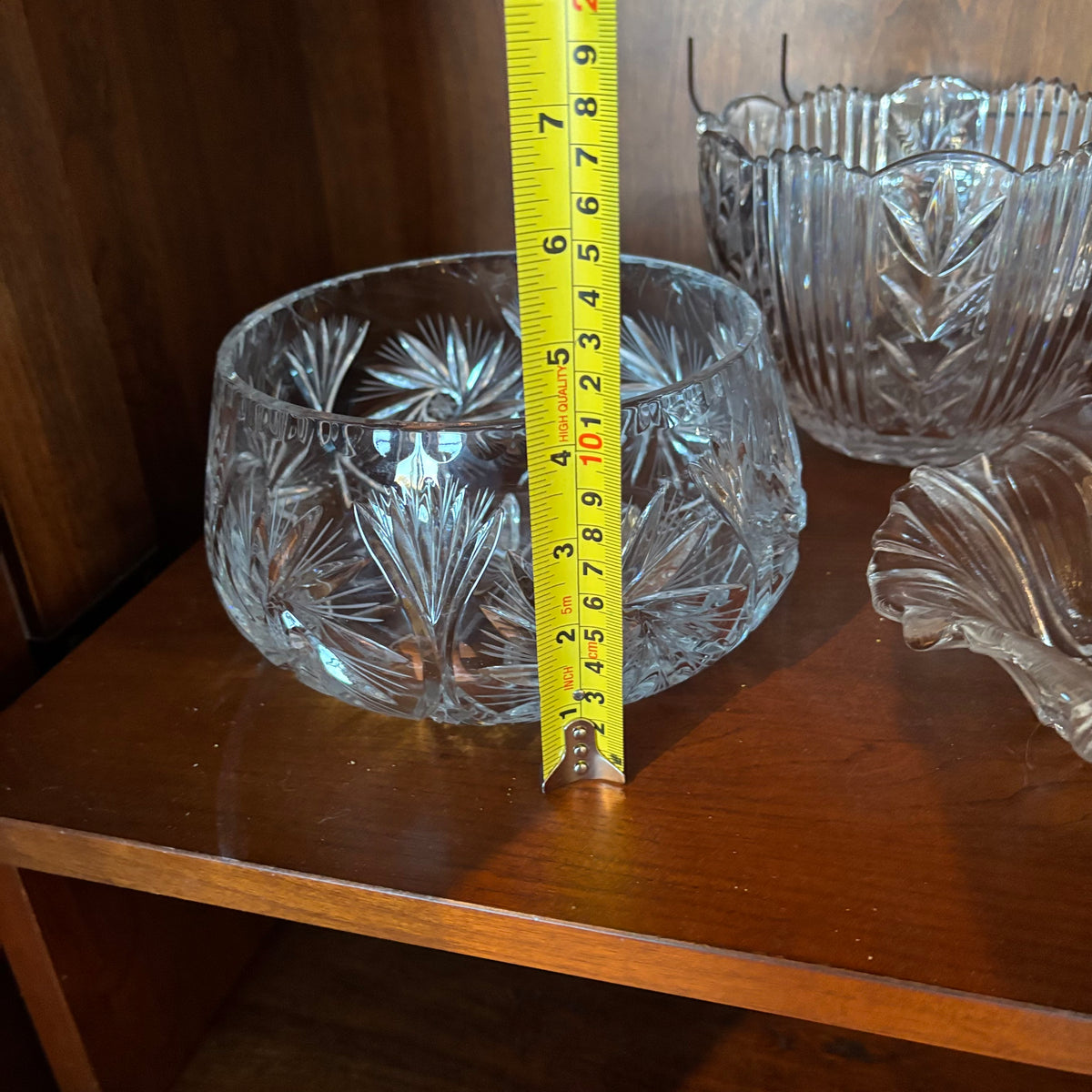R130 Vintage Crystal and glass Grouping (bowls and more)