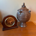 R145 Home Decor Grouping (decorative urn and mantel clock)