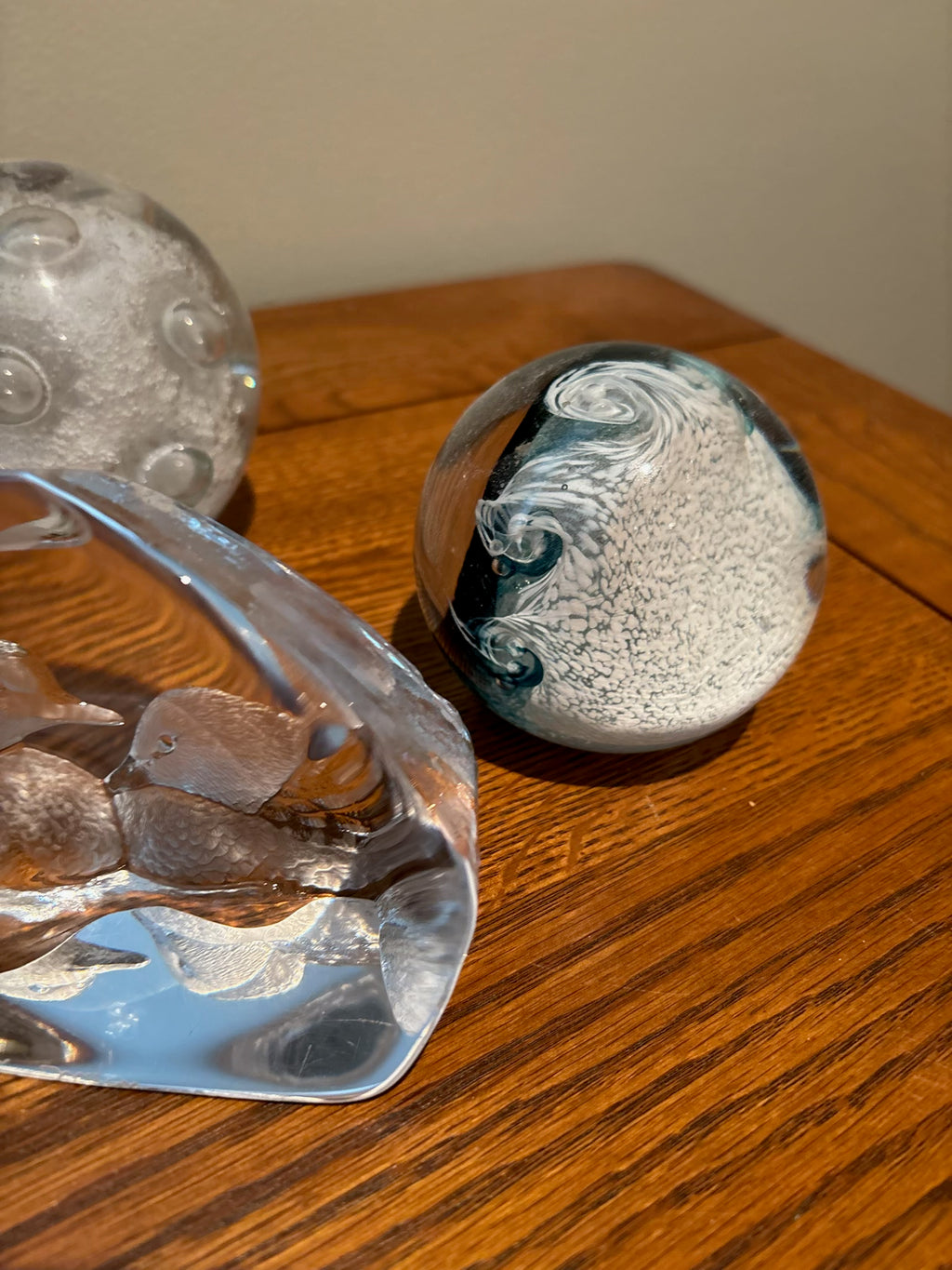 R220 Glass Paperweights and more Grouping