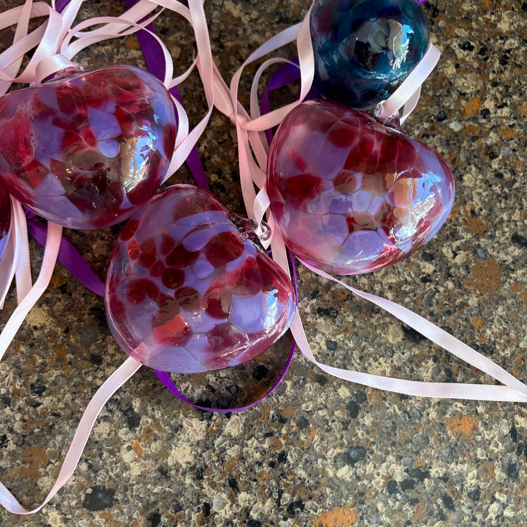 R147 Glass Ornament Grouping