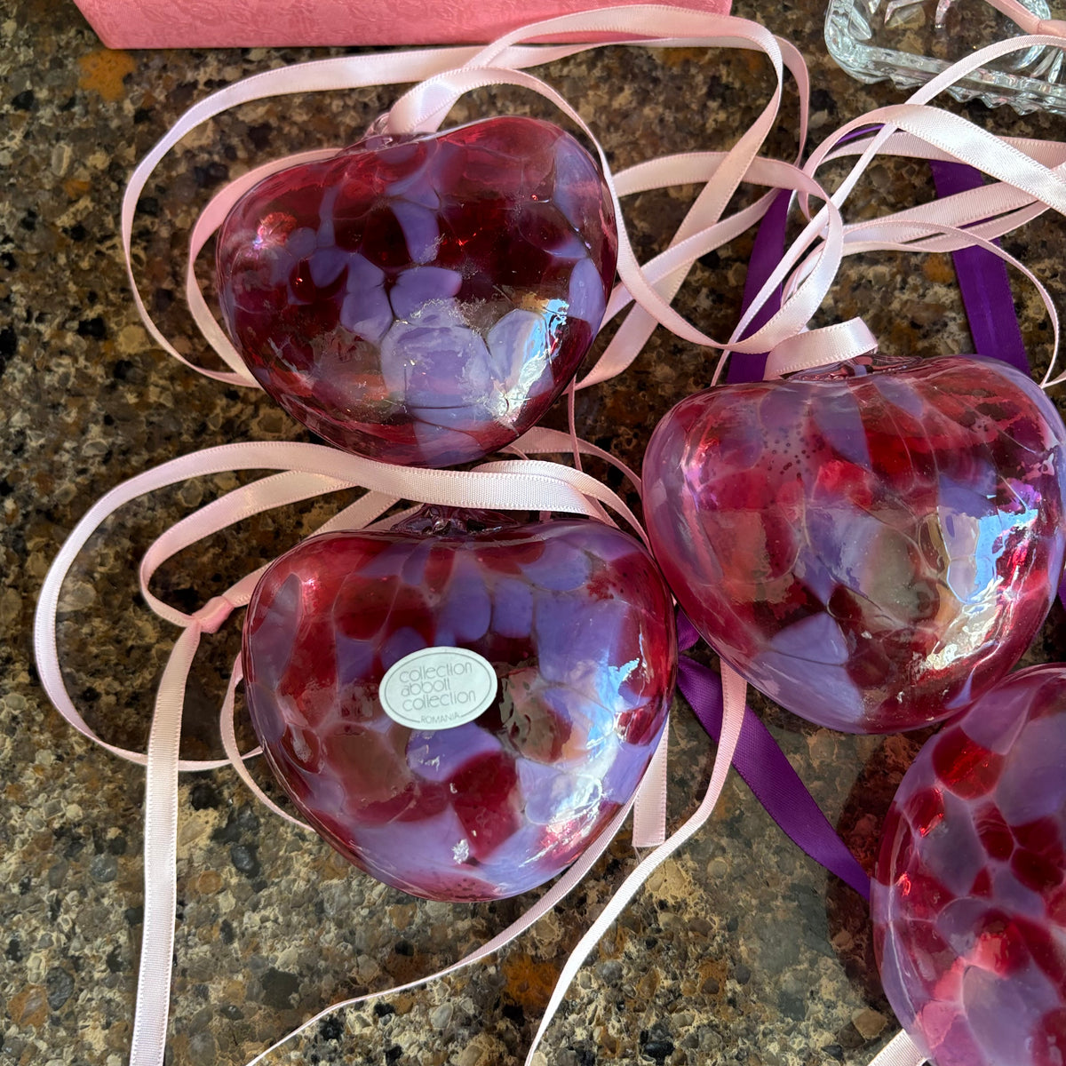 R147 Glass Ornament Grouping