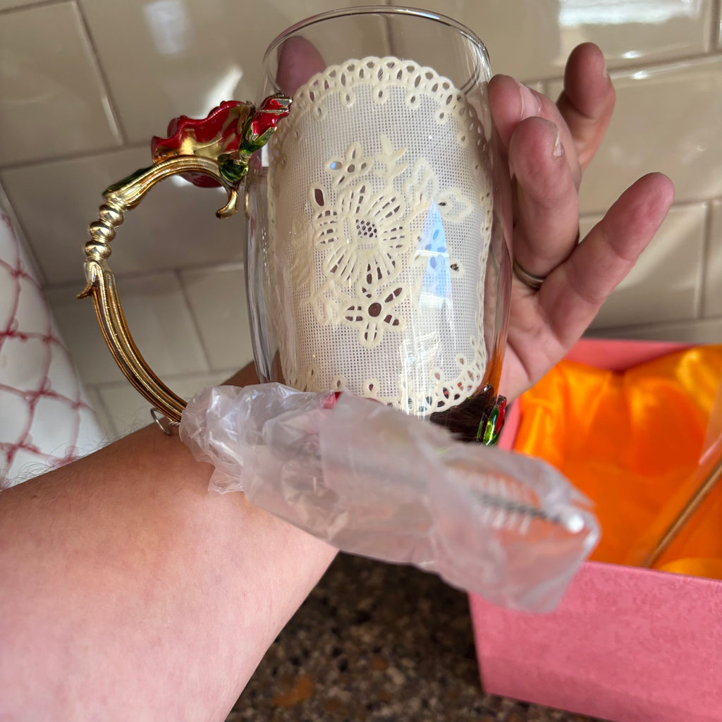 R147 Glass Ornament Grouping