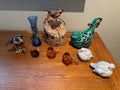 R221 Bird Figurines and More Grouping (glass birds and more)