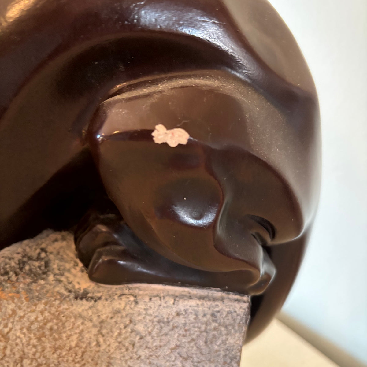 R151 Austin Productions, Alexander Danel Panther sculpture(small chips)