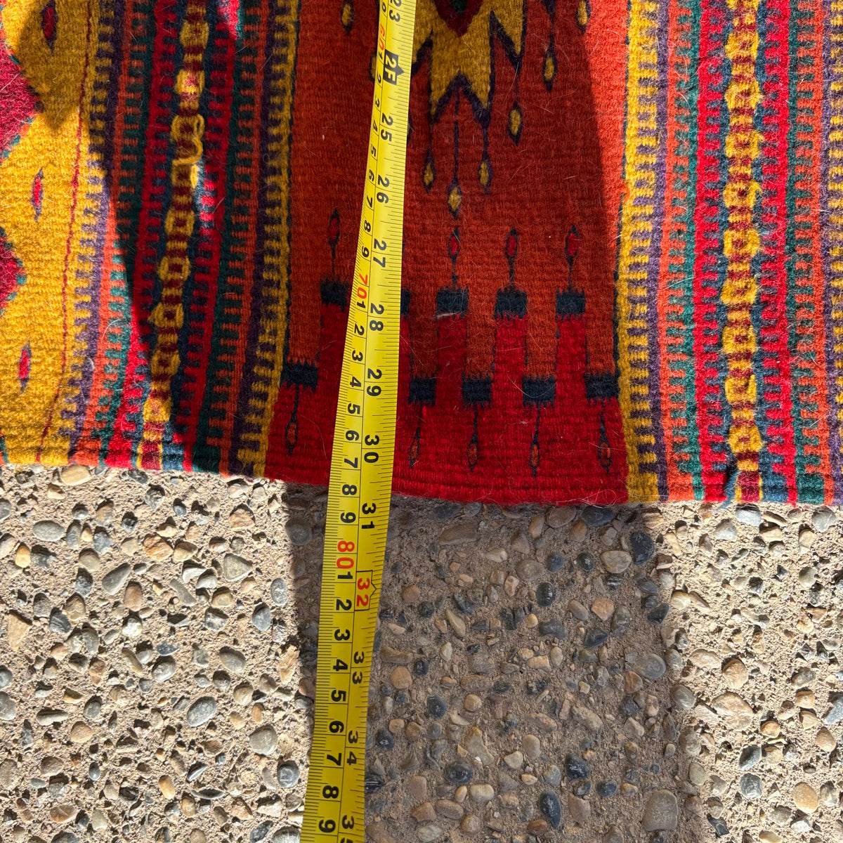 R154 2 Vintage Wool Area Rugs