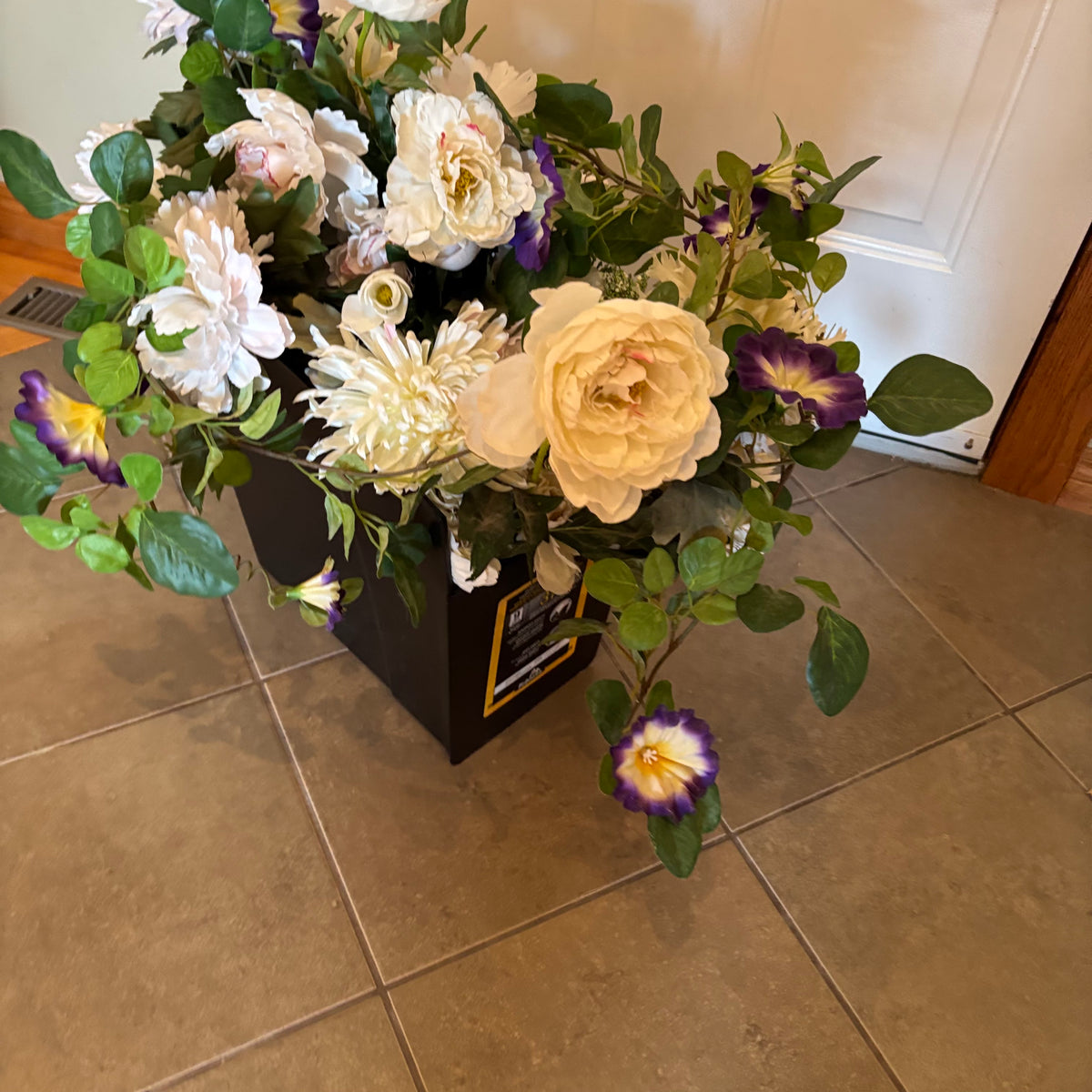 R178 Artificial Flowers Grouping  (peonies and roses)