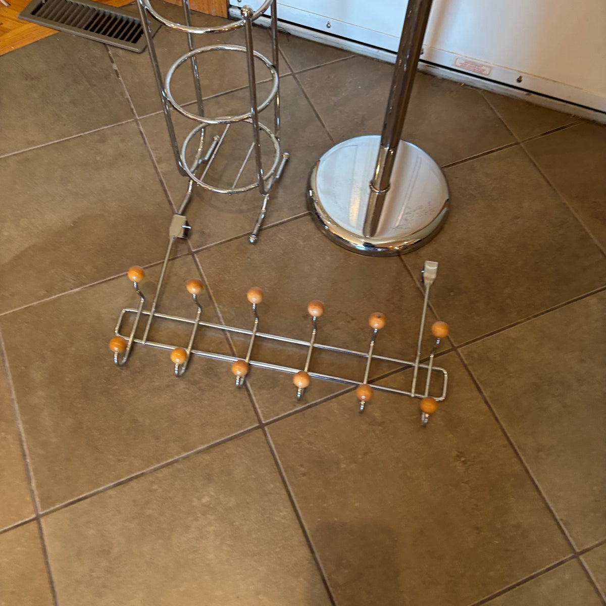 R179 Chrome Home Grouping (coat rack and more)