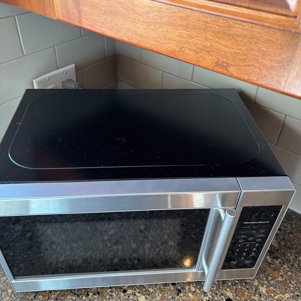 R191 Hamilton Beech stainless steel microwave