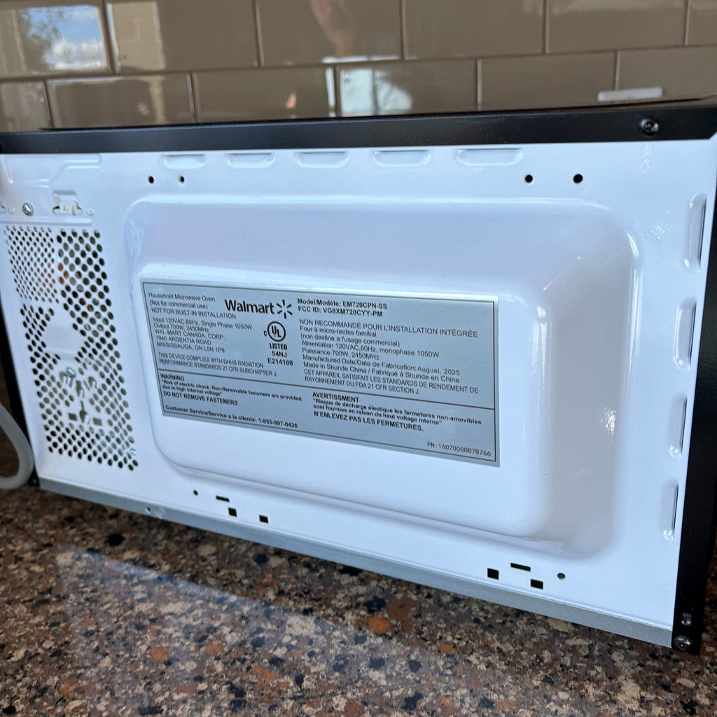 R191 Hamilton Beech stainless steel microwave