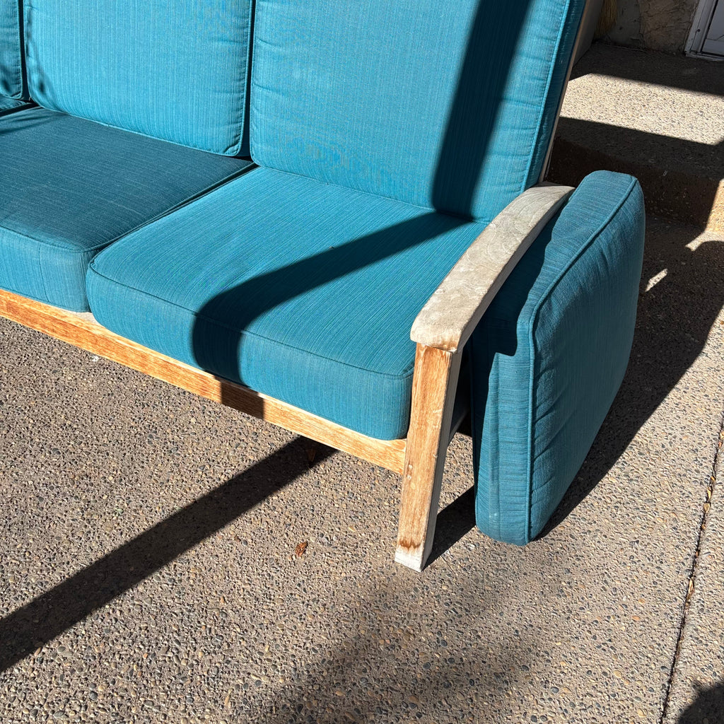 R199 Three seat outdoor teak framed sofa