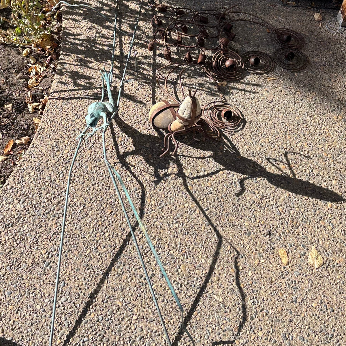 R300 3 Piece Garden Grouping (outdoor wire sculpture and more)