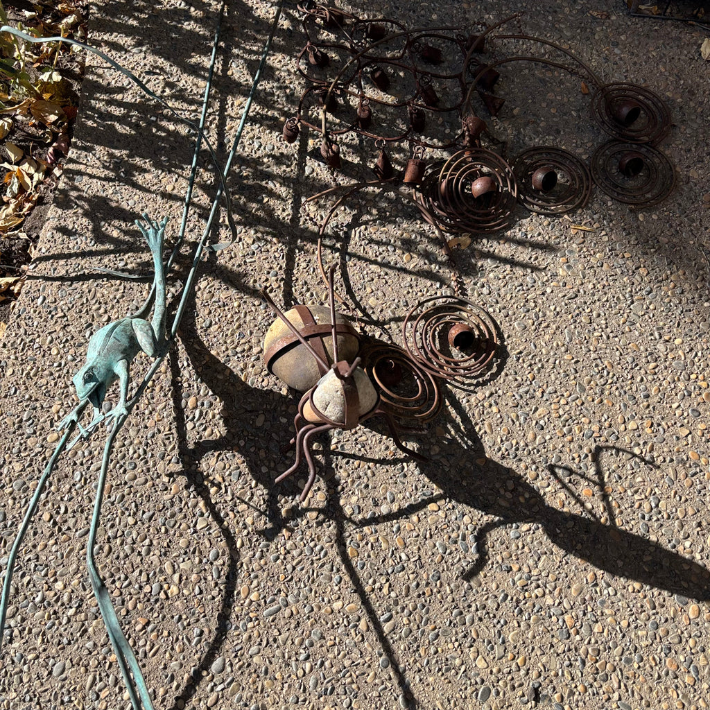 R300 3 Piece Garden Grouping (outdoor wire sculpture and more)