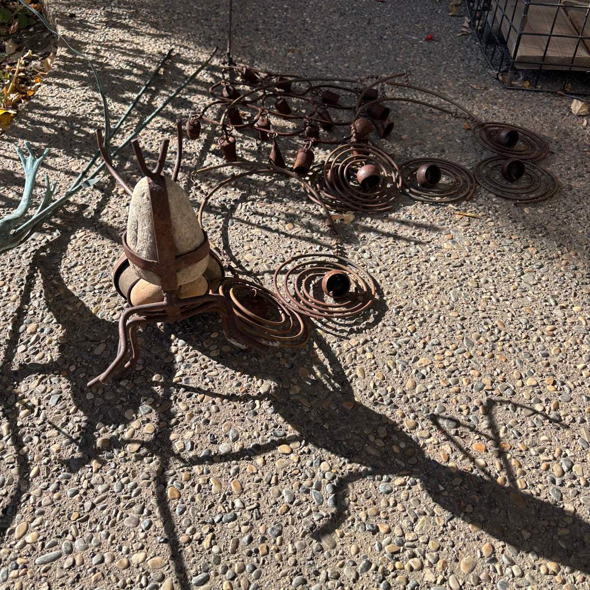 R300 3 Piece Garden Grouping (outdoor wire sculpture and more)