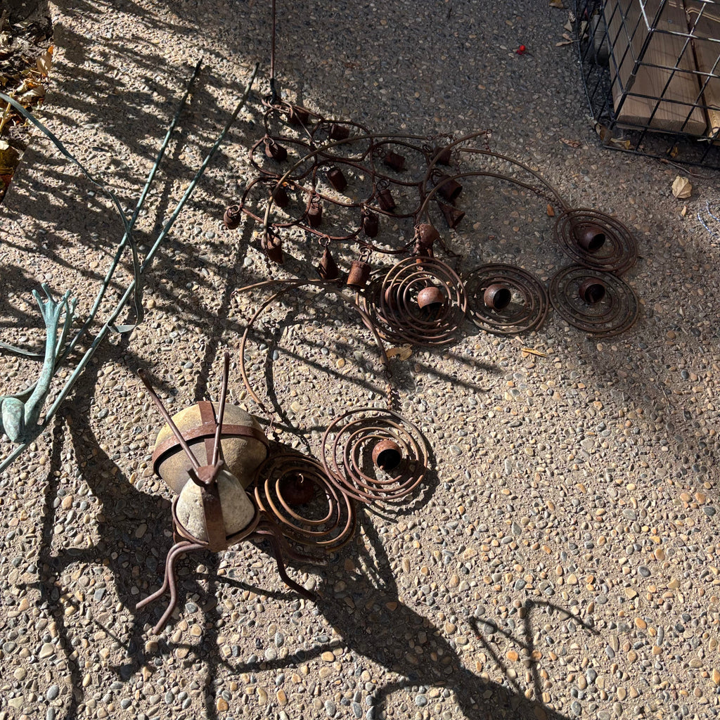R300 3 Piece Garden Grouping (outdoor wire sculpture and more)