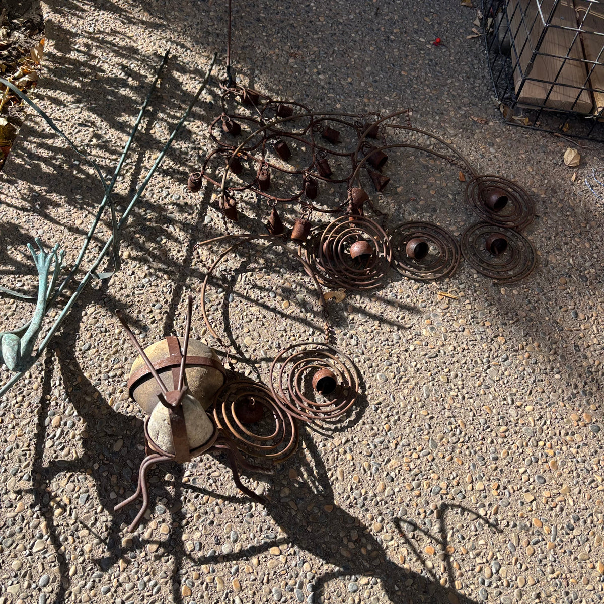 R300 3 Piece Garden Grouping (outdoor wire sculpture and more)
