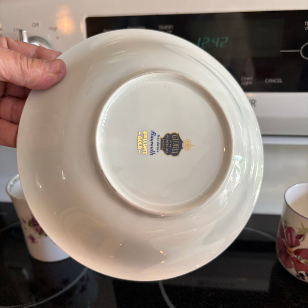R307 Vintage China Grouping (assorted plates and more)