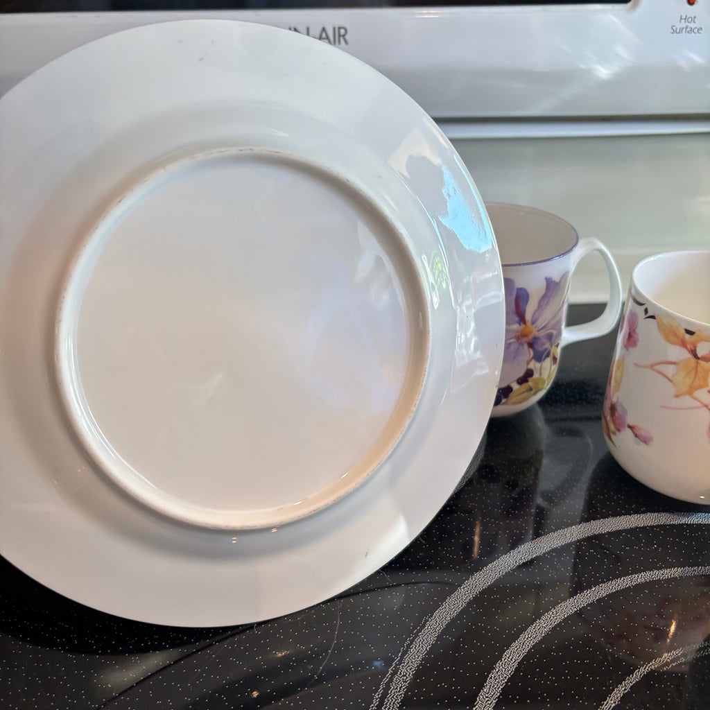 R307 Vintage China Grouping (assorted plates and more)