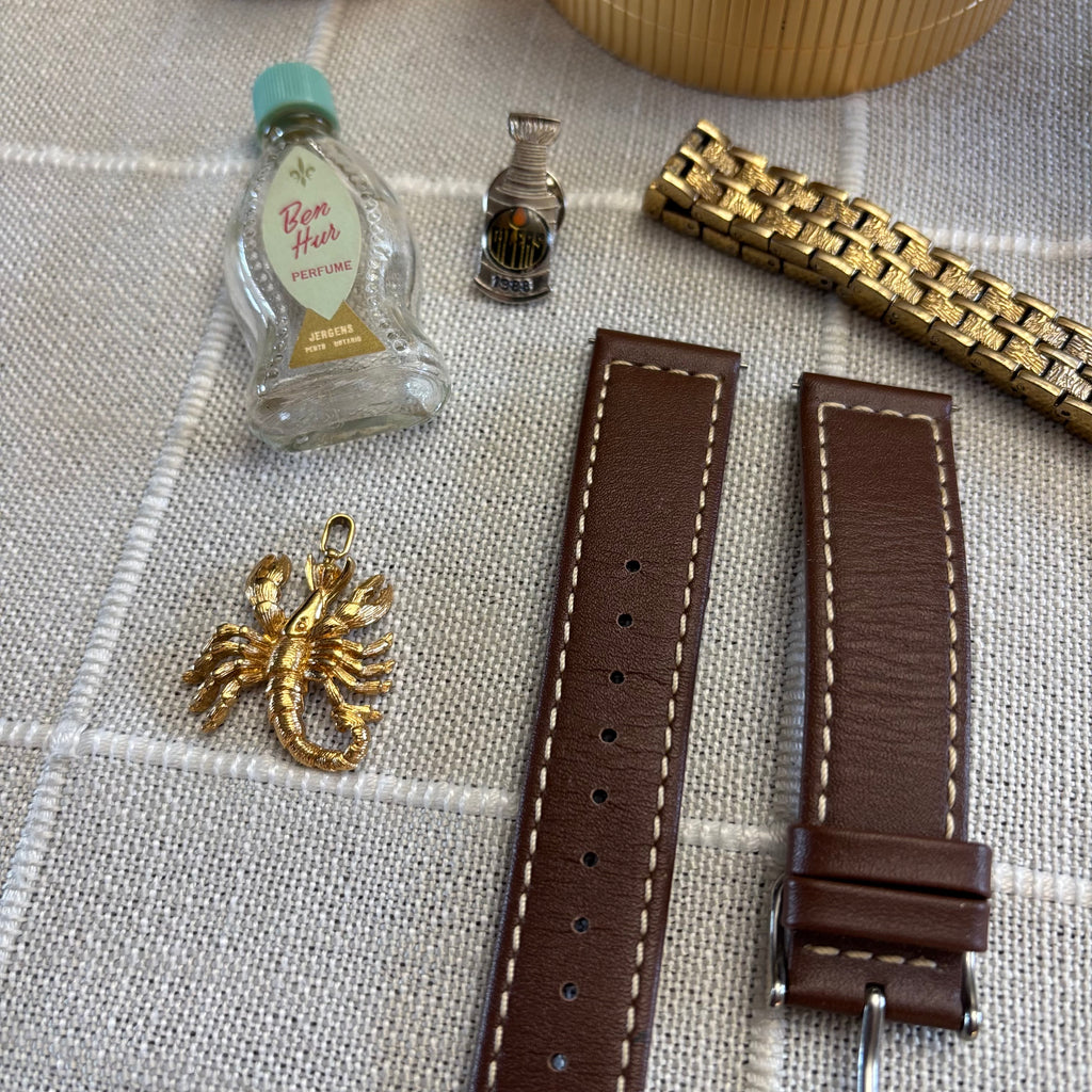 R313 Gold Toned Vintage Watch  and more Grouping