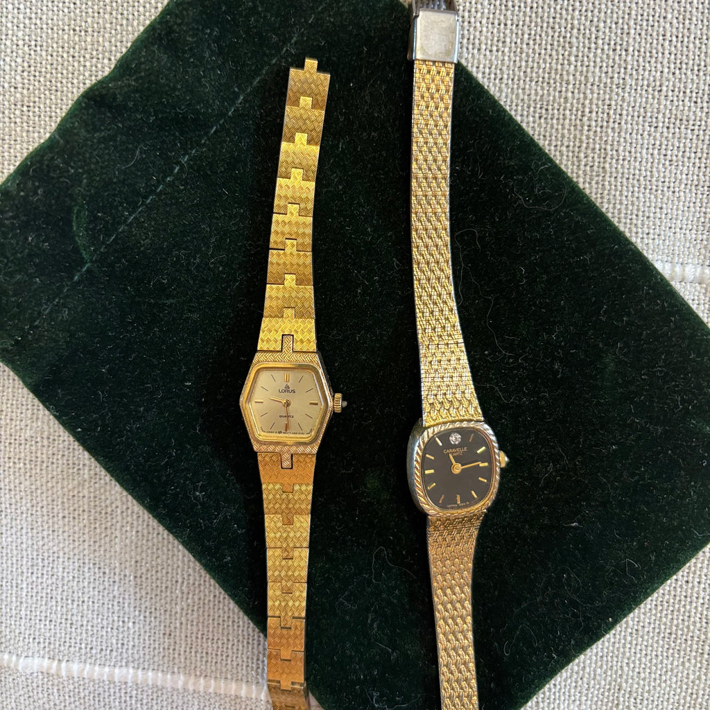 R314 Set of 2 vintage ladies wristwatches