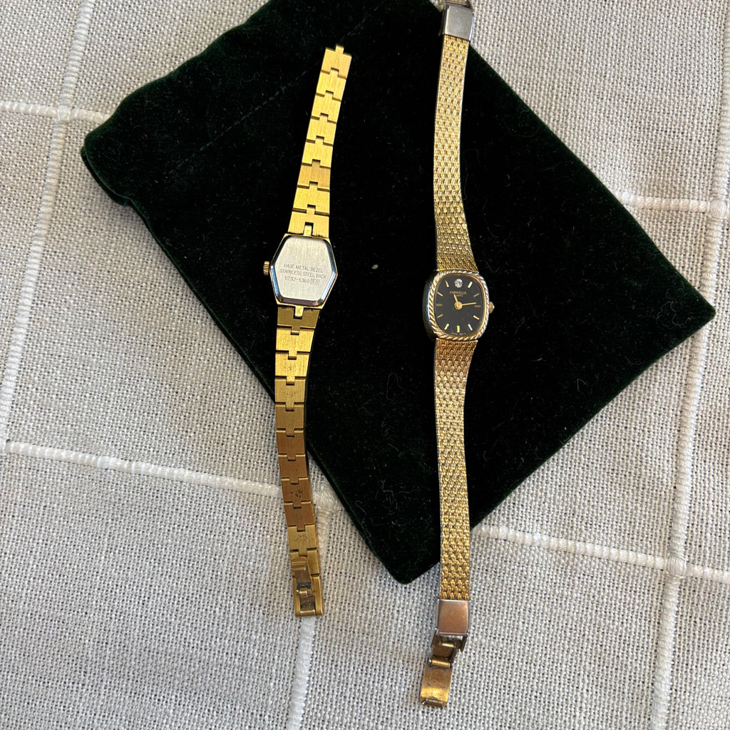 R314 Set of 2 vintage ladies wristwatches