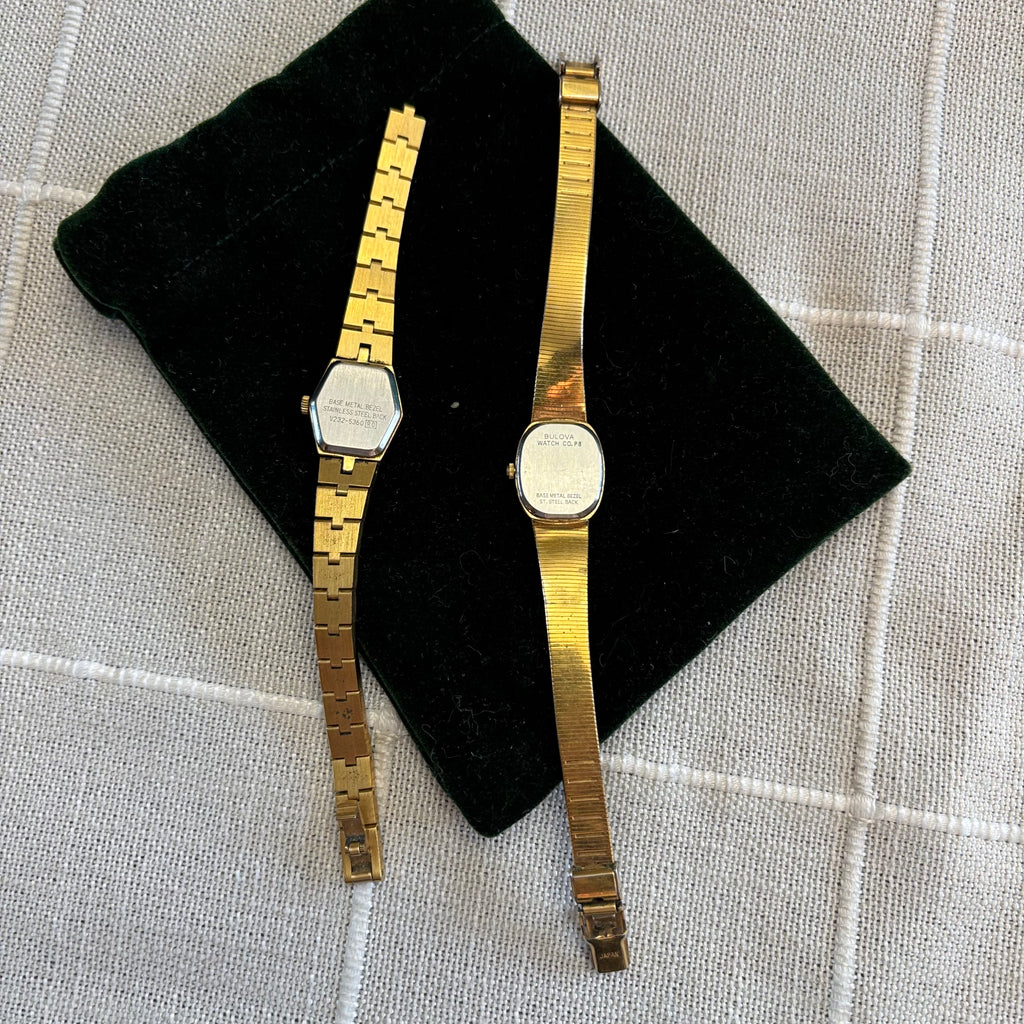 R314 Set of 2 vintage ladies wristwatches