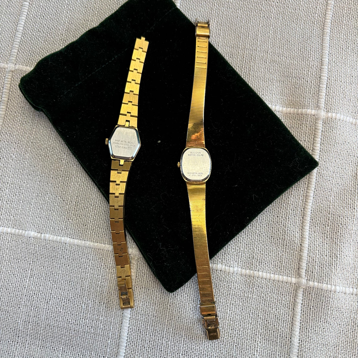 R314 Set of 2 vintage ladies wristwatches
