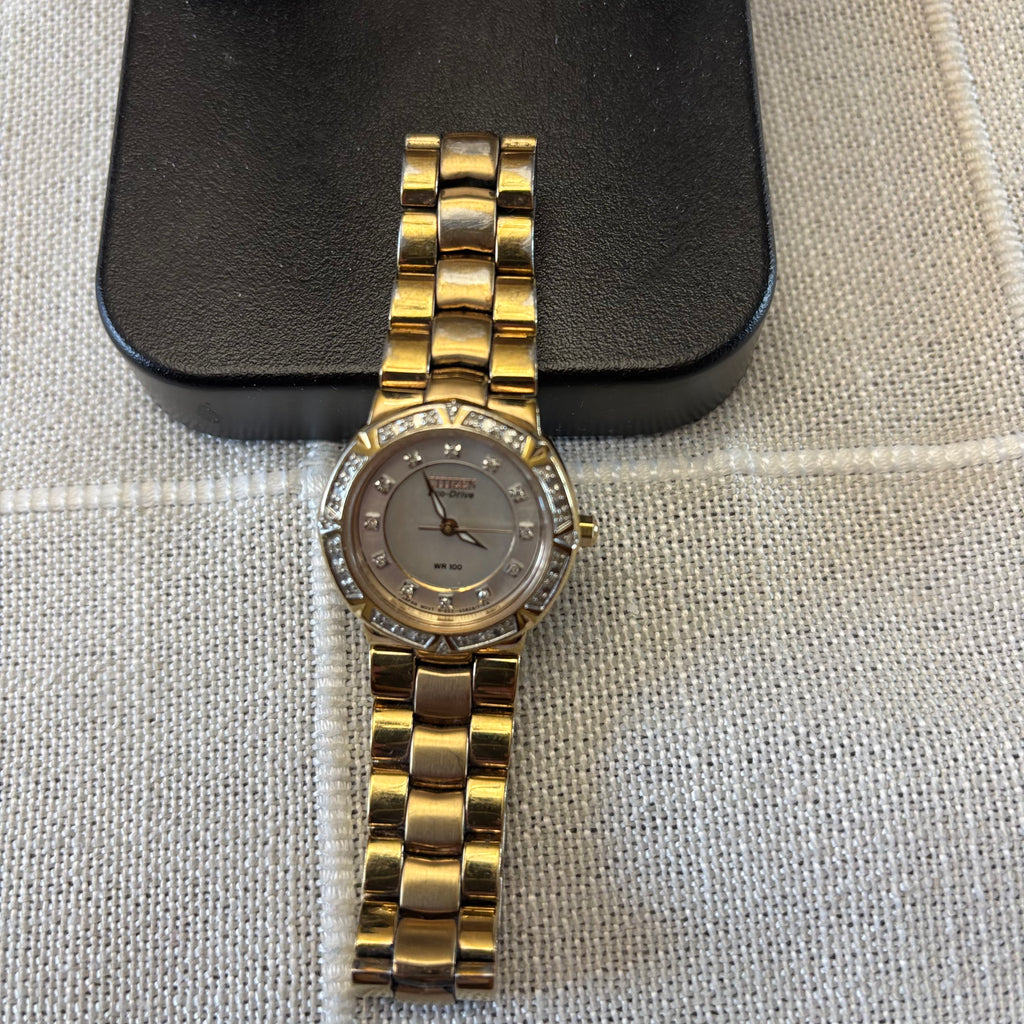 R318 Citizen Eco Drive WR100 ladies watch