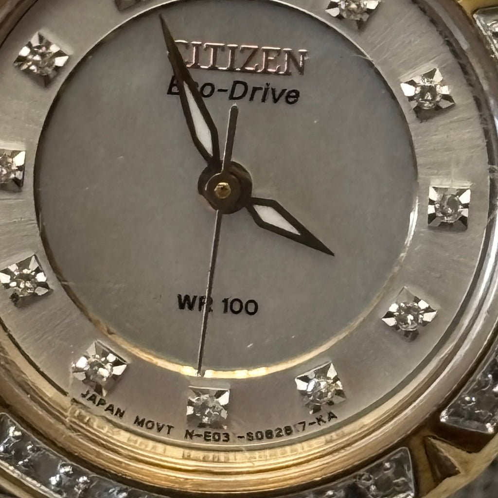 R318 Citizen Eco Drive WR100 ladies watch