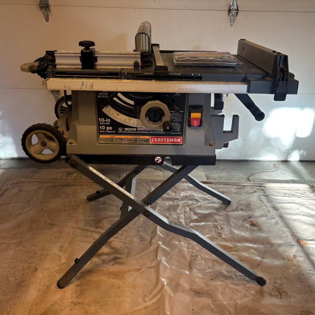 D220 Craftsman table saw, model 31527555 with manual