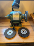 D223 House of Tools heavy duty bench grinder with two grinding pads