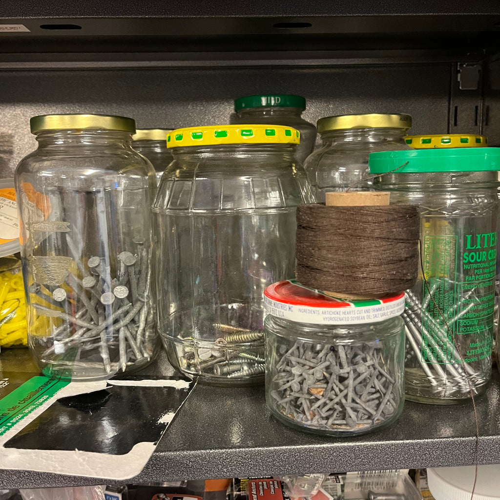 D329 Garage Grouping (screws and more, cabinet NOT included)