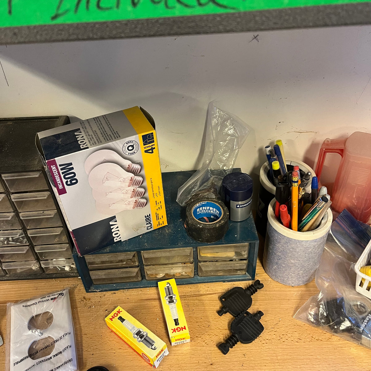 D329 Garage Grouping (screws and more, cabinet NOT included)