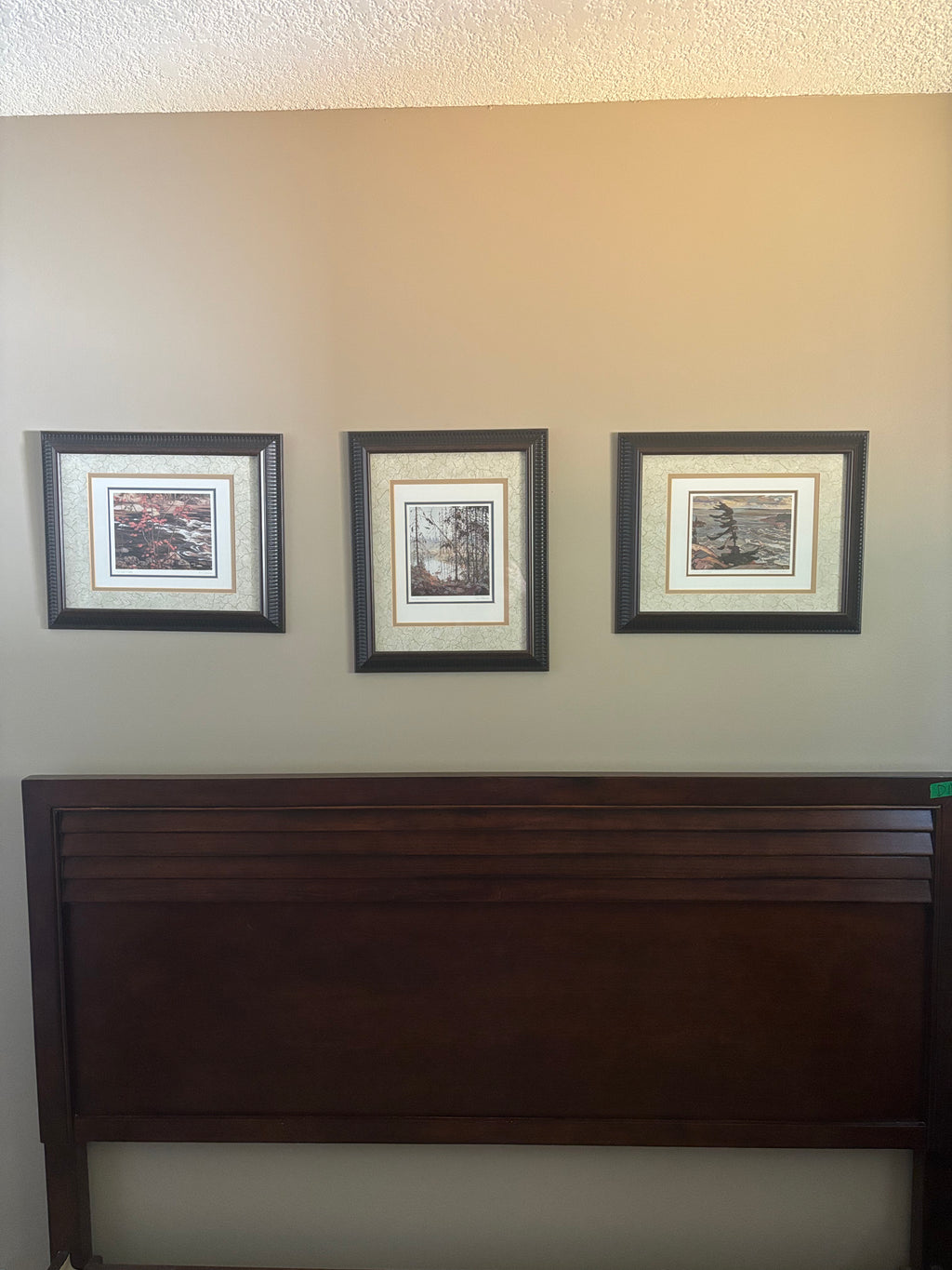 D116 Set of 3 framed prints