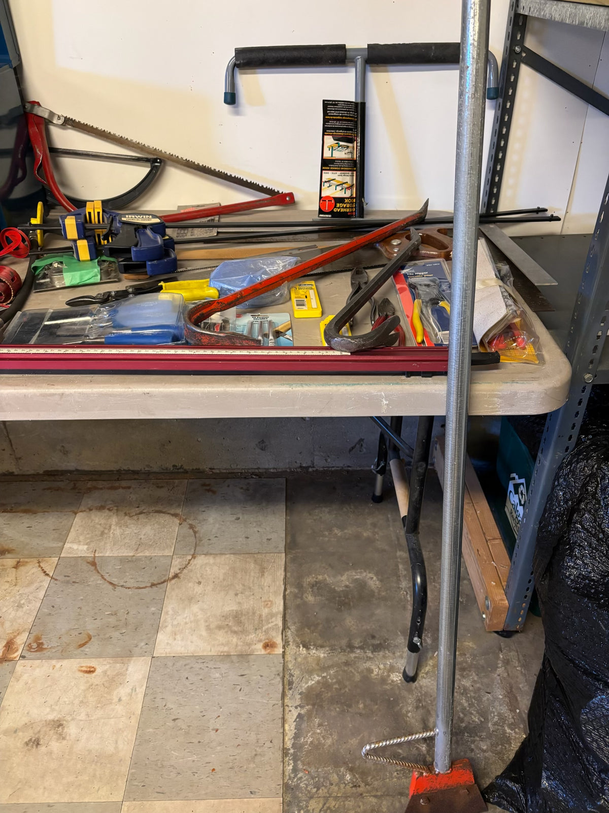 D227 Garage Grouping (screws and more, items on table top only)