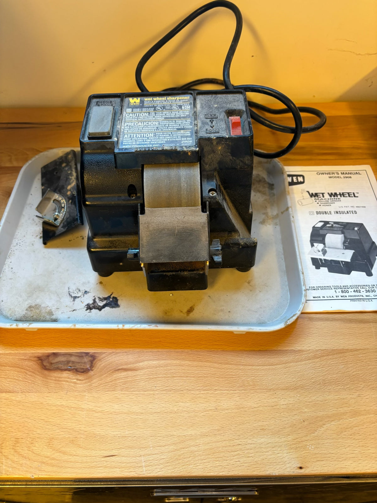 D229 Vintage Wen Wet Wheel