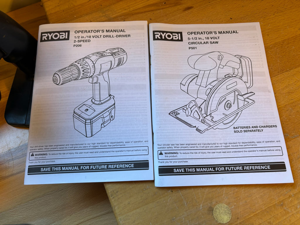 D234 Ryobi Tool Grouping (saw and more)