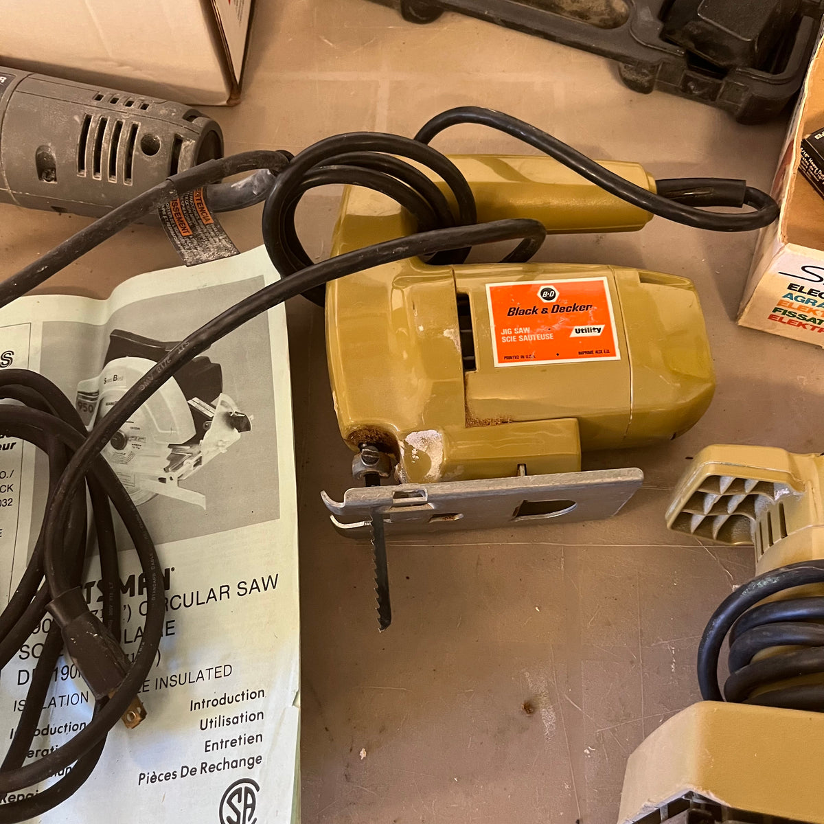 D337 Tools Grouping (power tools and more)
