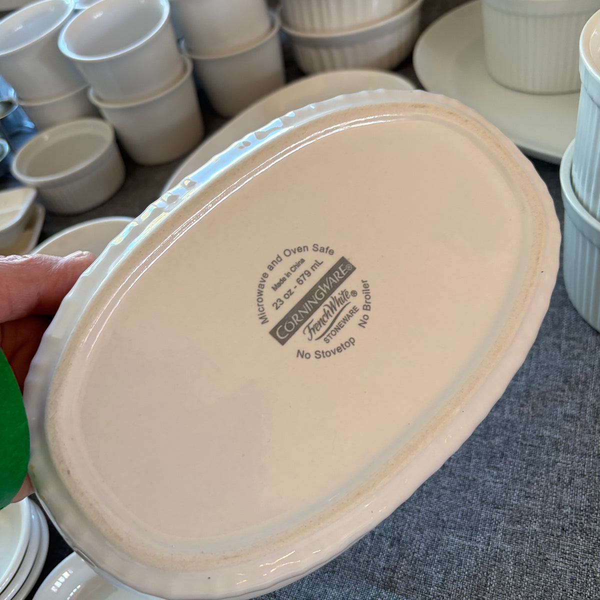 D126 White Dish Grouping (IKEA, French White and more)